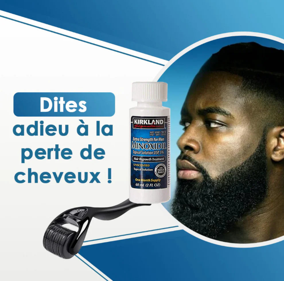 Combo Gagnant Minoxidil 5% + Roller ( Offert )