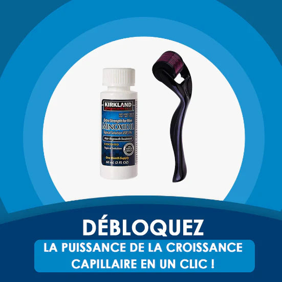 Combo Gagnant Minoxidil 5% + Roller ( Offert )